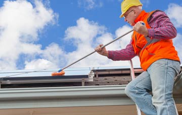 Lydcott soft wash roof cleaning